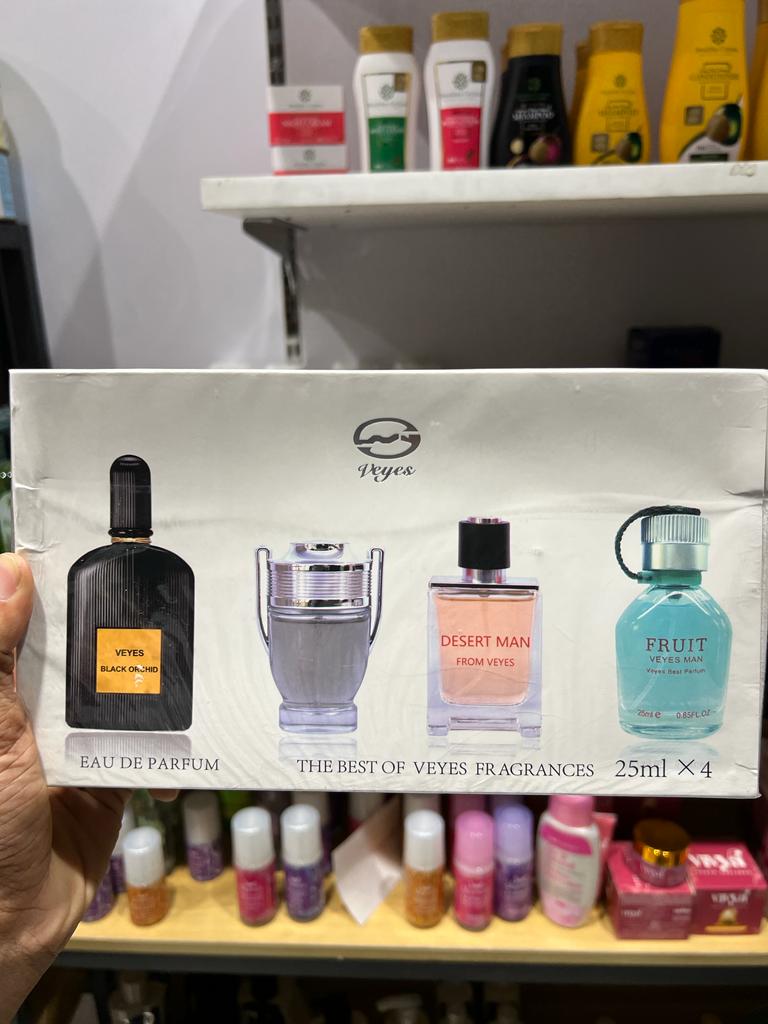 Veyes Fragrances - 4 in 1 Gift Pack - Type 8 (W1250) (25ml X 4) Dubai - ShopXonline