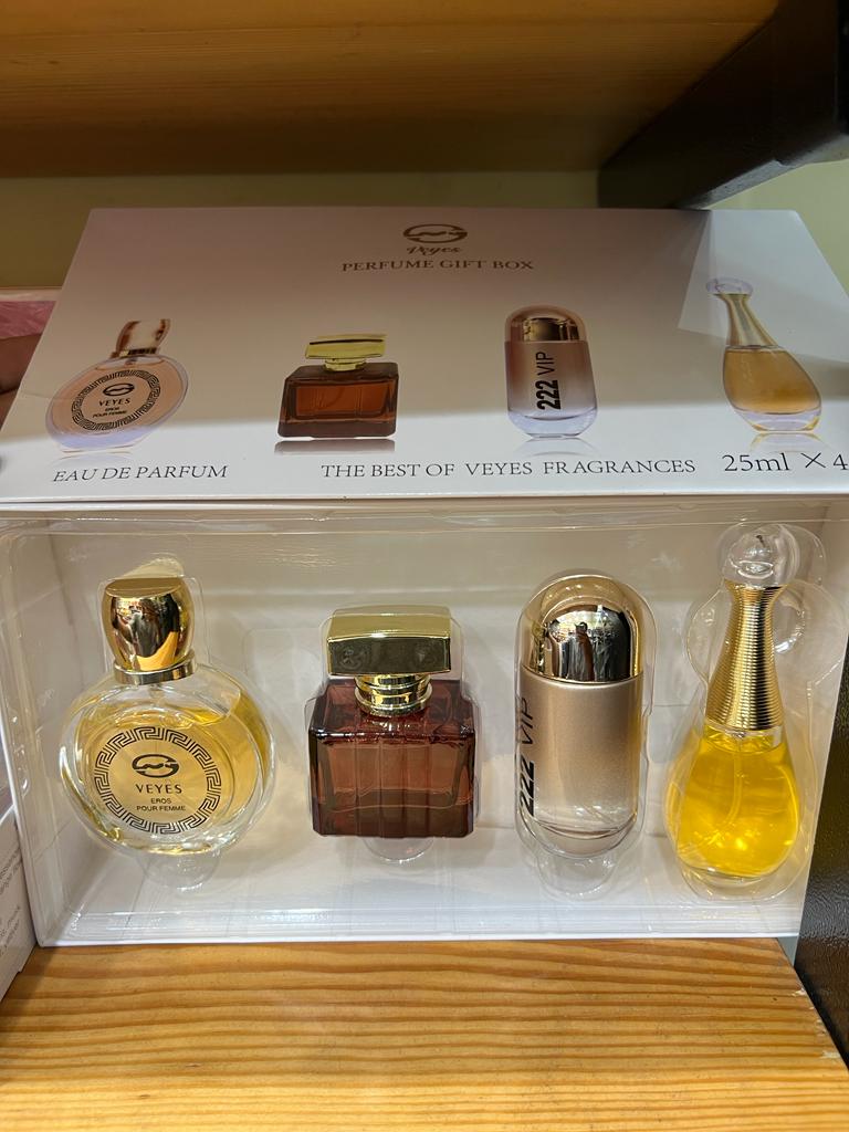 Veyes Fragrances - 4 in 1 Gift Pack - Type 9 (W1229) (25ml X 4) Dubai - ShopXonline