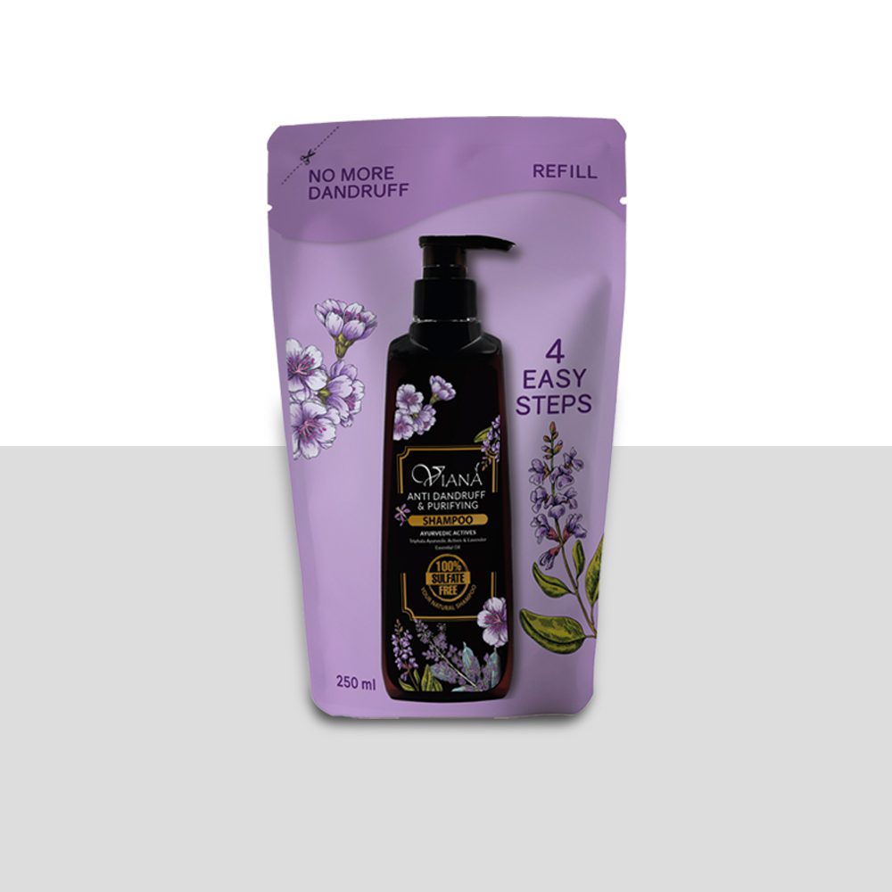 Viana Anti Dandruff & Purifying Shampoo Refill 250ml - ShopXonline