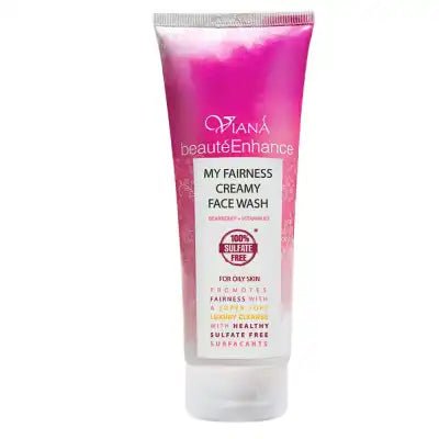 Viana Beaute Enhance My Fairness Creamy Face Wash For Oily Skin - 100ml - ShopXonline