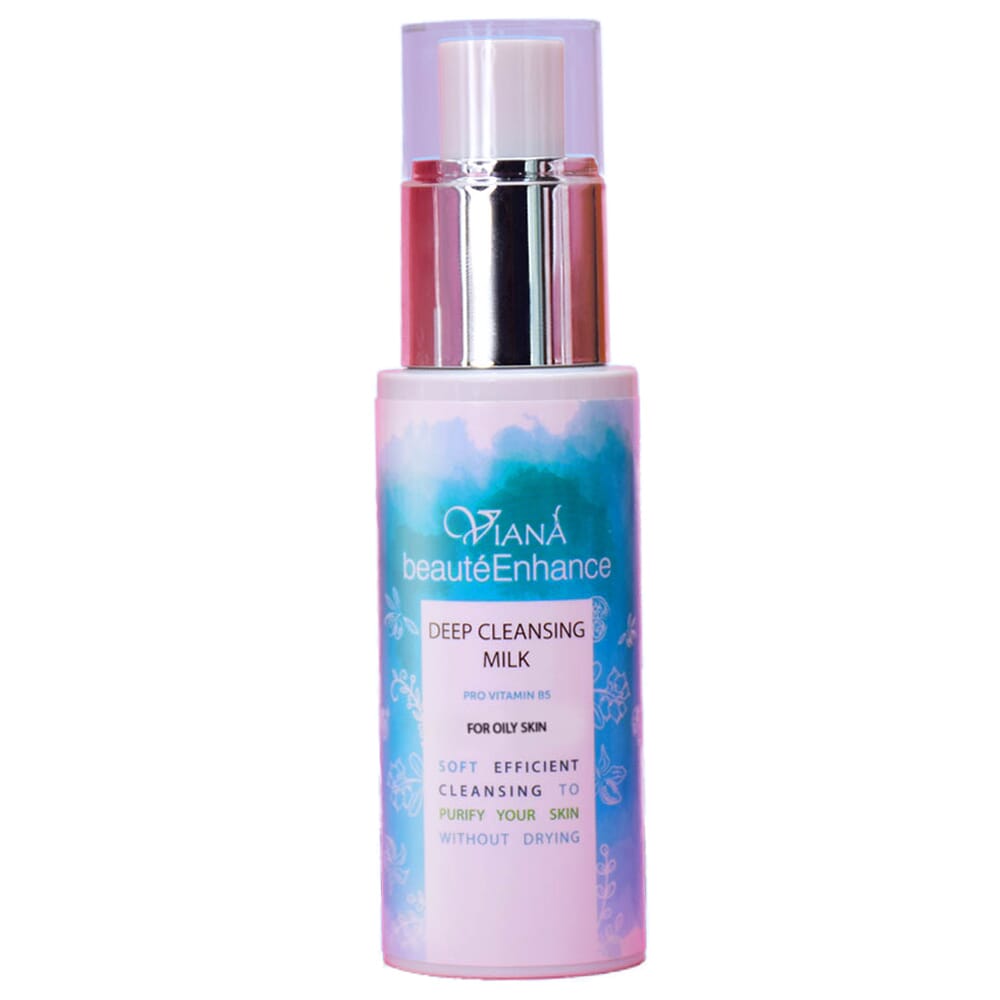 Viana Beauté Enhance Normal To Dry Skin Deep Cleansing Milk - 100ml - ShopXonline