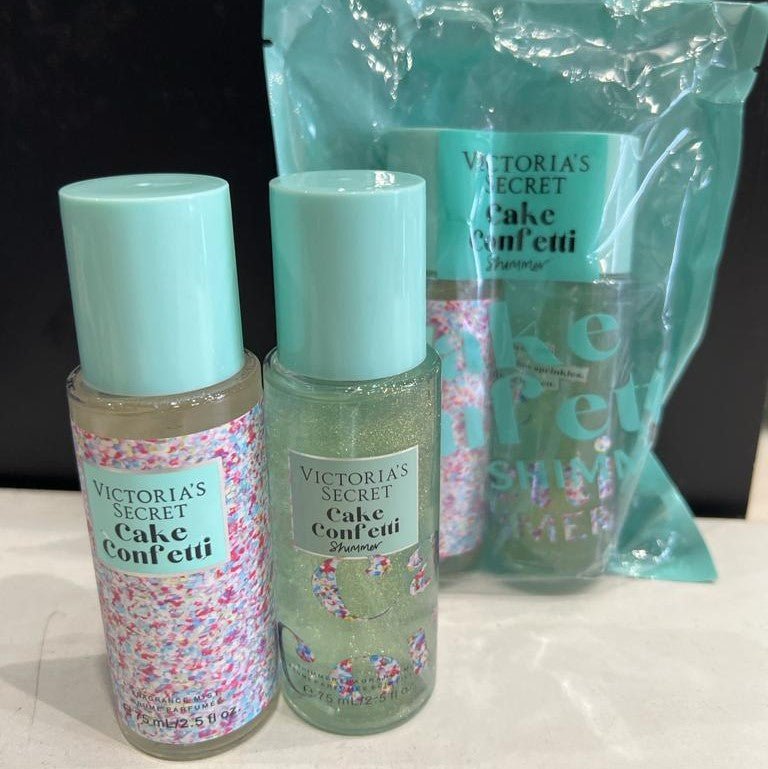 Victoria's Secret Cake Confetti Gift Pack - Mist+Shimmer - ShopXonline