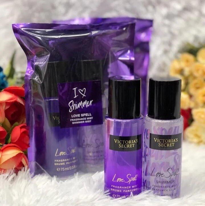 Victoria's Secret Love Spell Gift Pack - Mist+Shimmer - ShopXonline