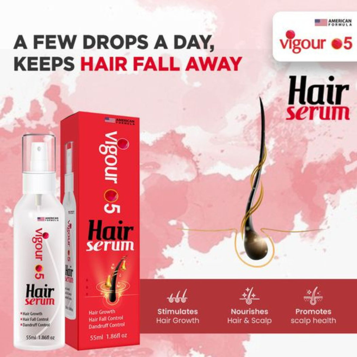 Vigour 05 Hair Serum 55ml - ShopXonline