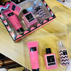 V.V.LOVE Pink (VL5021) Black 3pcs Gift Pack - ShopXonline