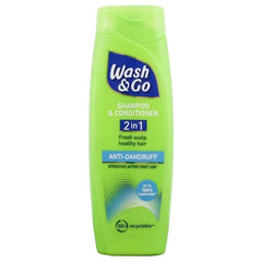 Wash & Go 2in1 Shampoo & Conditioner Anti - Dandruff 400ml - ShopXonline