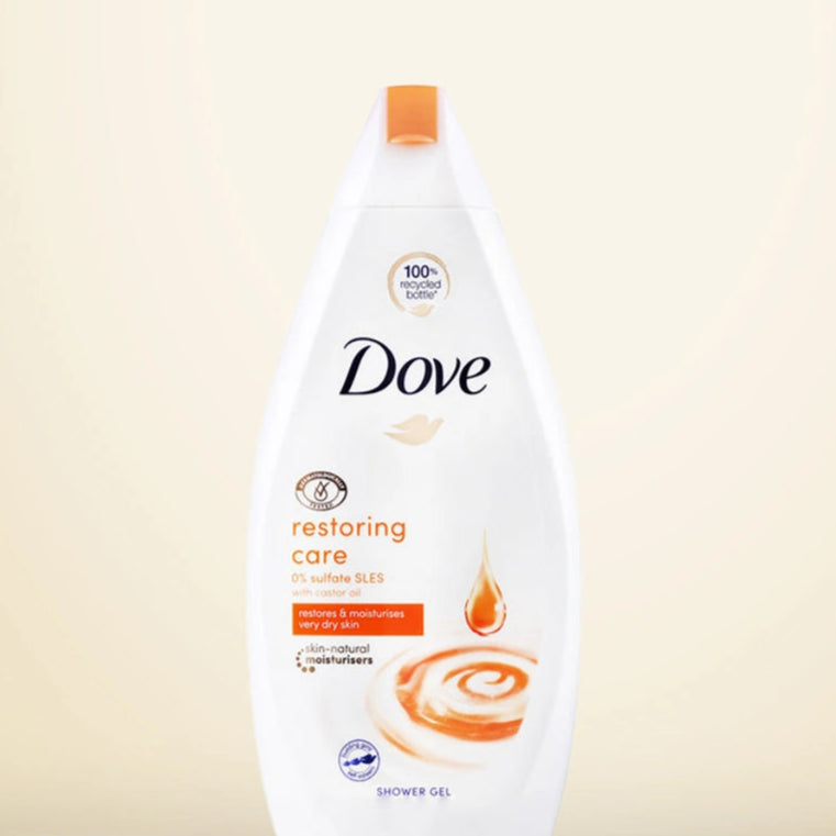 Dove Restoring Care Oil & Cream Body Wash 500ml