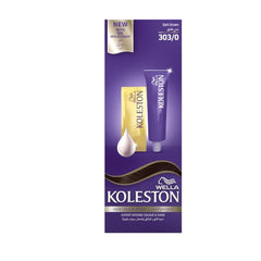 Wella Koleston Dark Brown 303 Hair Color Cream - ShopXonline