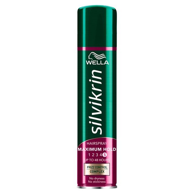Wella Silvikrin Maximum Hold Hairspray 250ml - ShopXonline