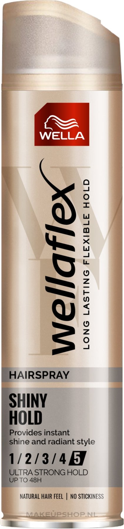 Wella Wellaflex Shiny Hold Hair Spray 250ml - ShopXonline