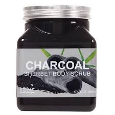 Wokali Charcoal Sherbet Body Scrub - 500ml - ShopXonline