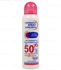 Wokali Continuous Spray Sunscreen SPF 50+ 230ml - ShopXonline