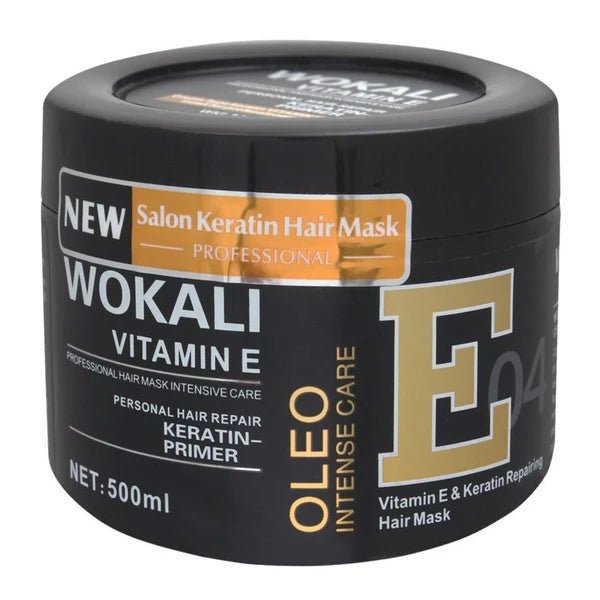 Wokali Vitamin E & Keratin Repairing Hair Mask 04 Oleo Intense 500ml - ShopXonline