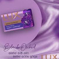 lux black orchid soap