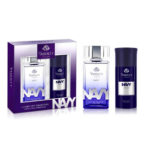 Yardley For Men Navy Gift Pack - ShopXonline