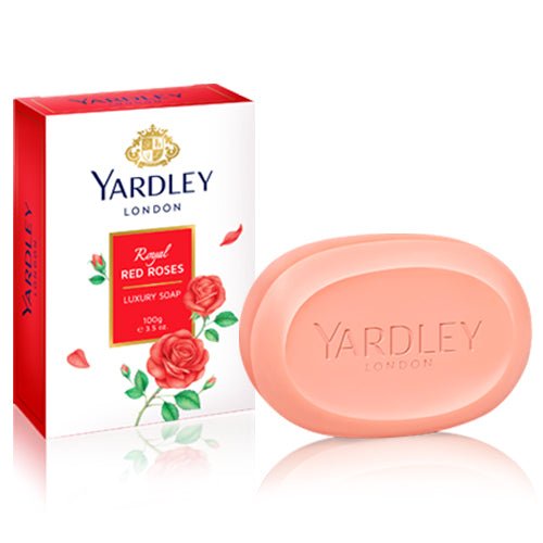 Yardley London Royal Red Roses Luxury Soap - 100g - ShopXonline