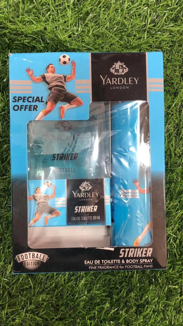Yardley Striker Eau De Toilette & Body Spray Football Edition - ShopXonline