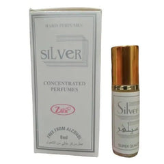Zain Silver Roll on Perfume Attar 6ml - ShopXonline